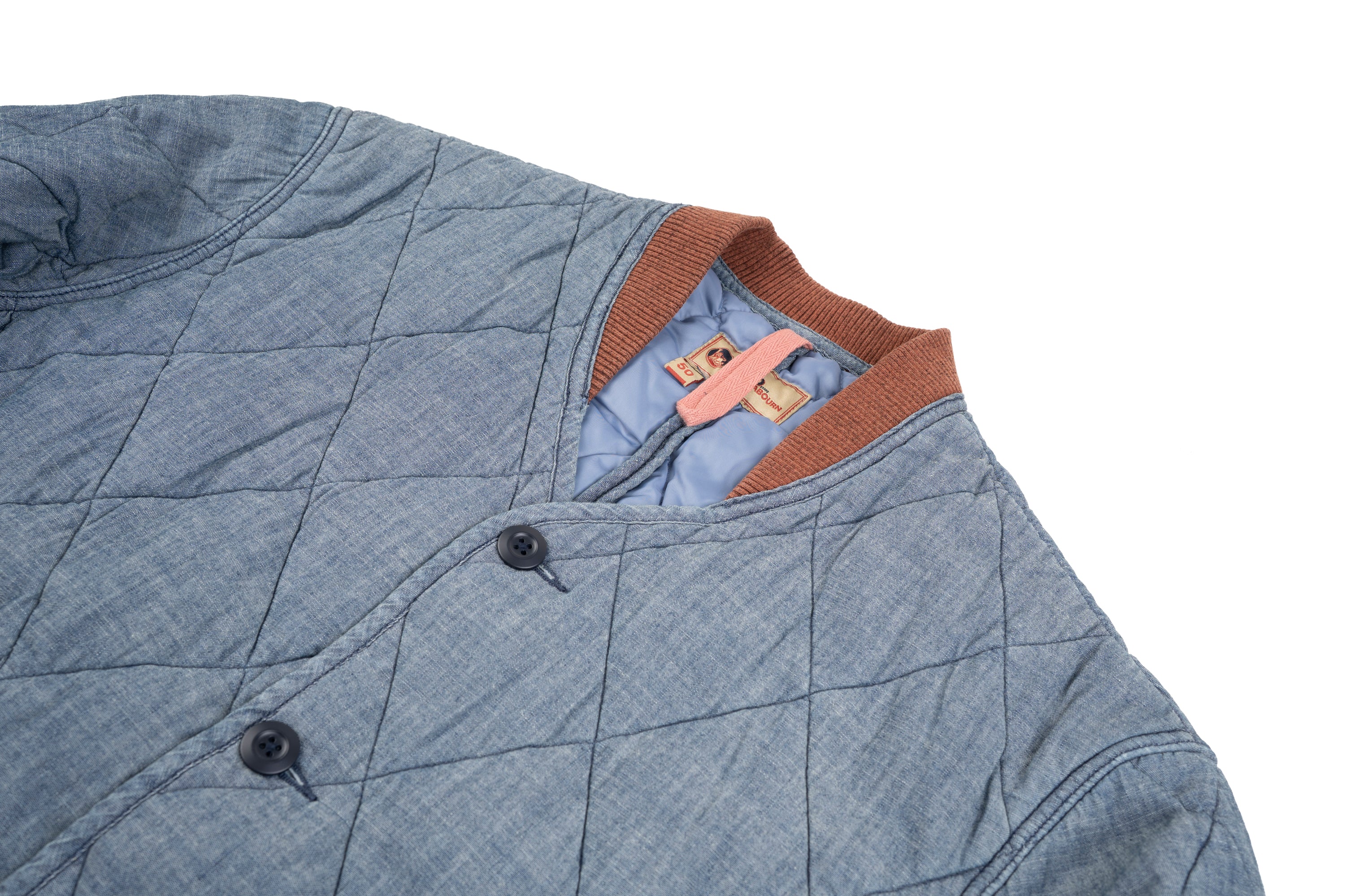 Nigel Cabourn - Padded Bomber Indaco