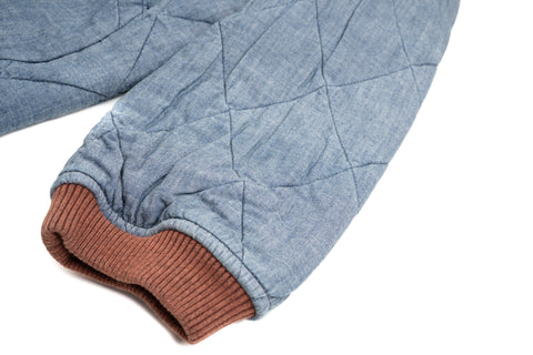 Nigel Cabourn - Padded Bomber Indaco