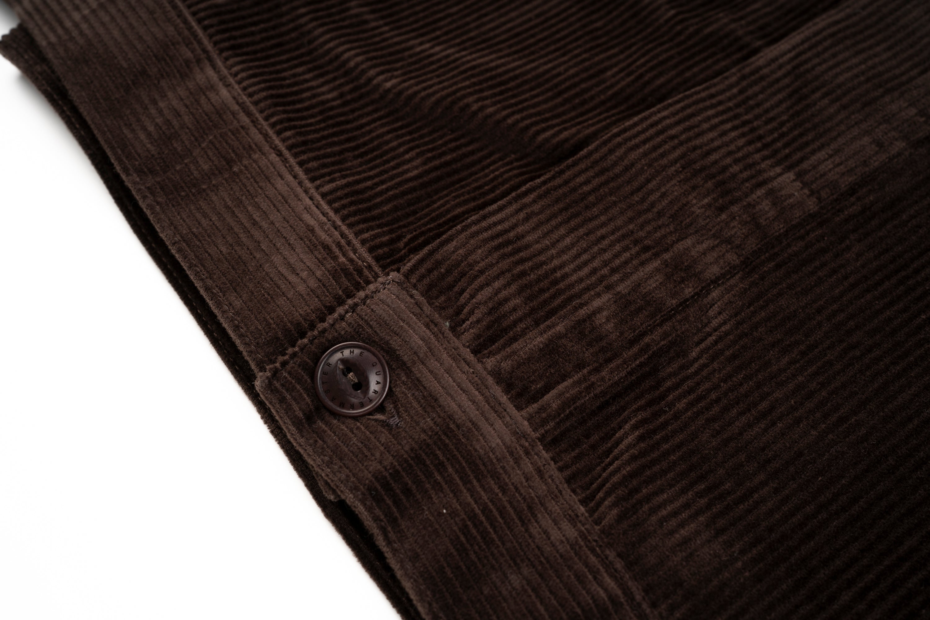 NEW Italian Work Jacket Brown Corduroy
