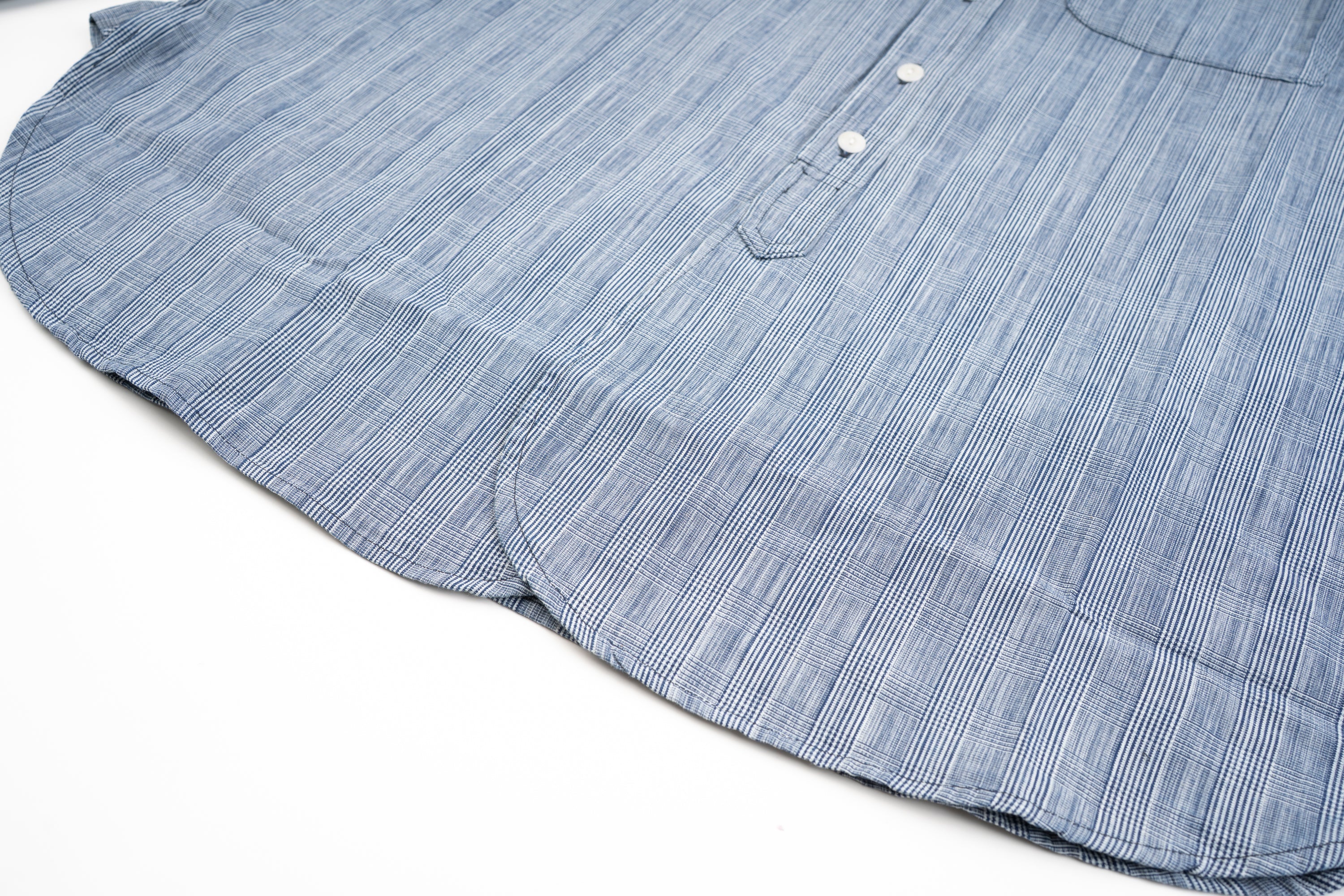 Rustler Rhapsody Work Shirt by Filippo Chia Checked Indigo