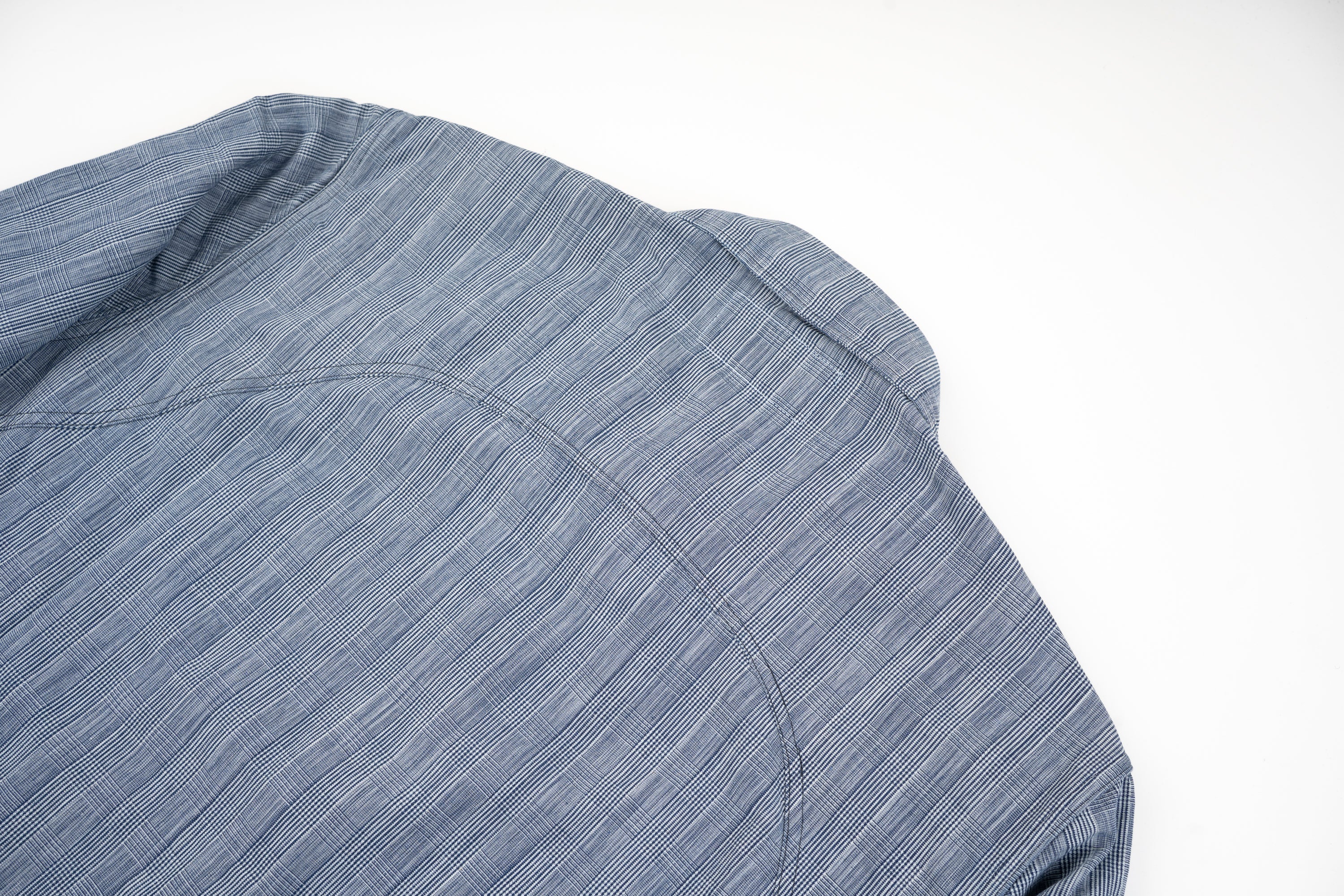 Rustler Rhapsody Work Shirt by Filippo Chia Checked Indigo