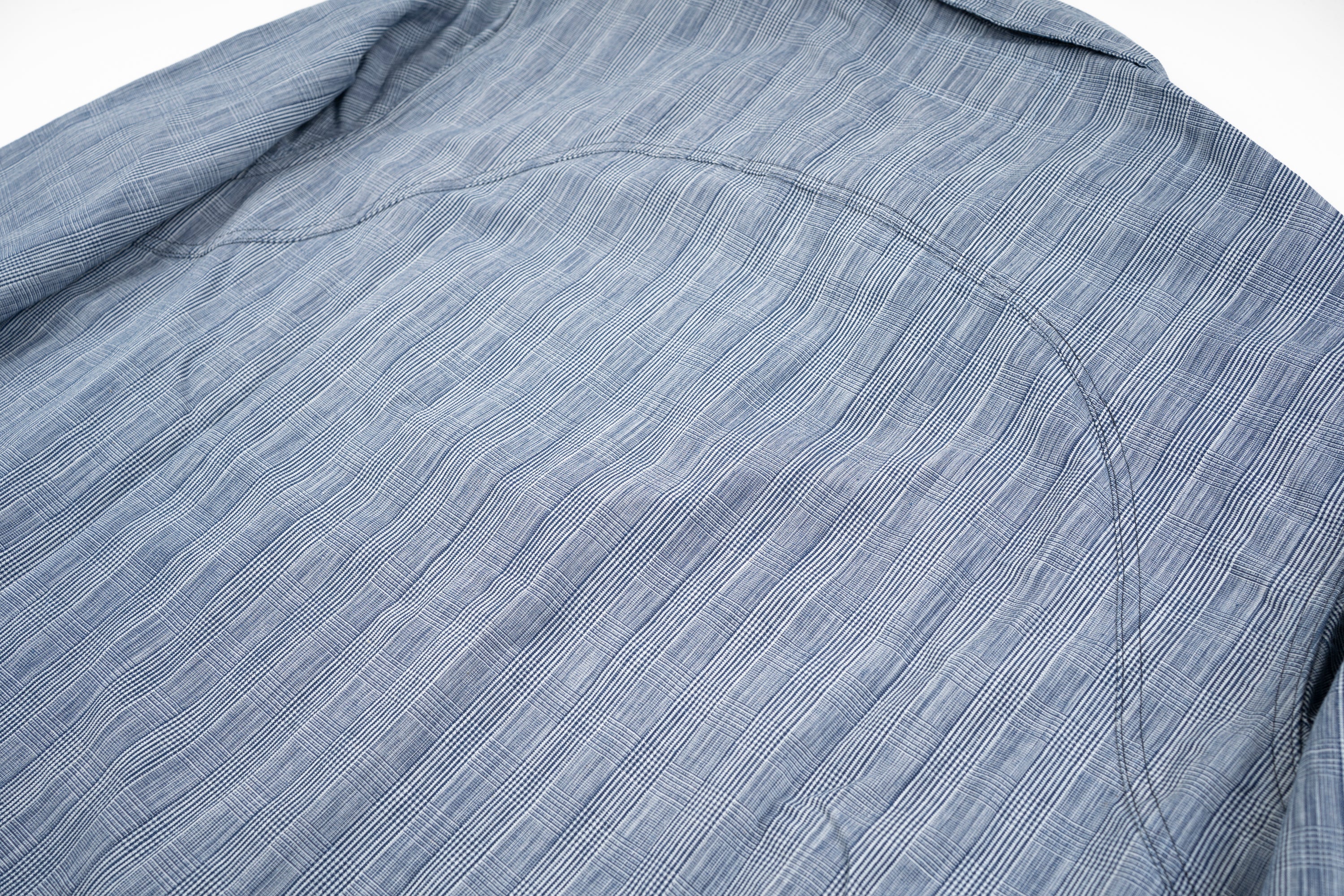Rustler Rhapsody Work Shirt by Filippo Chia Checked Indigo