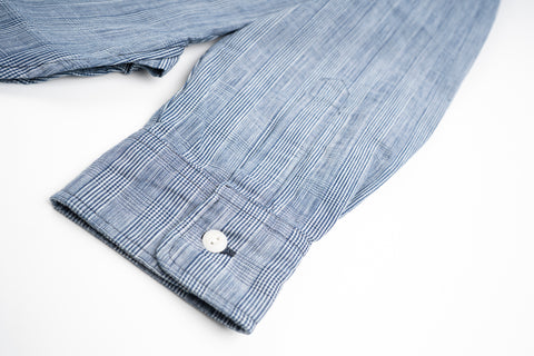 Rustler Rhapsody Work Shirt by Filippo Chia Checked Indigo