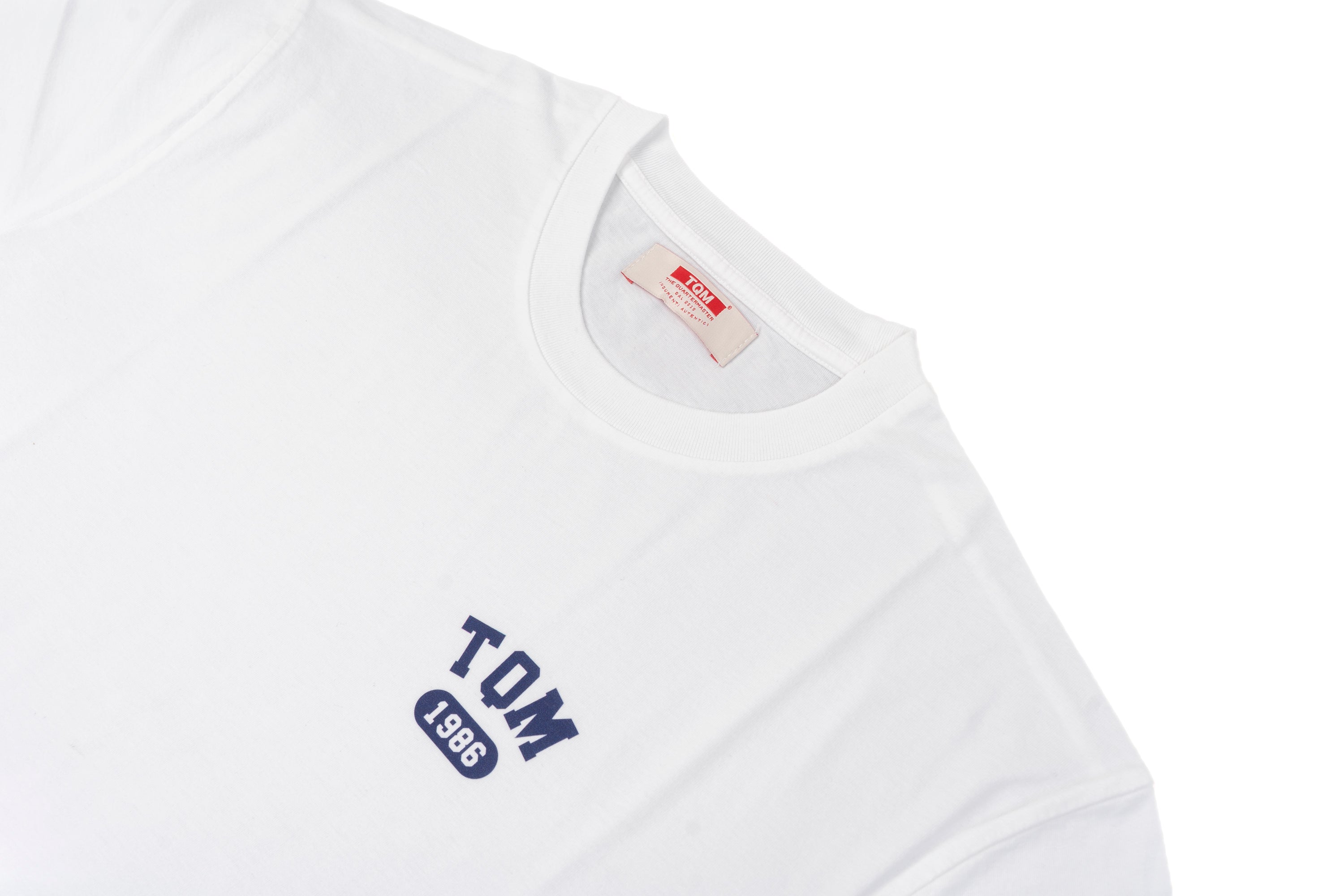 T-Shirt White 100% cotone organico LOGO