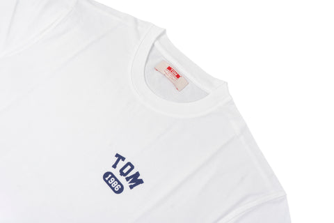 T-Shirt White 100% cotone organico LOGO