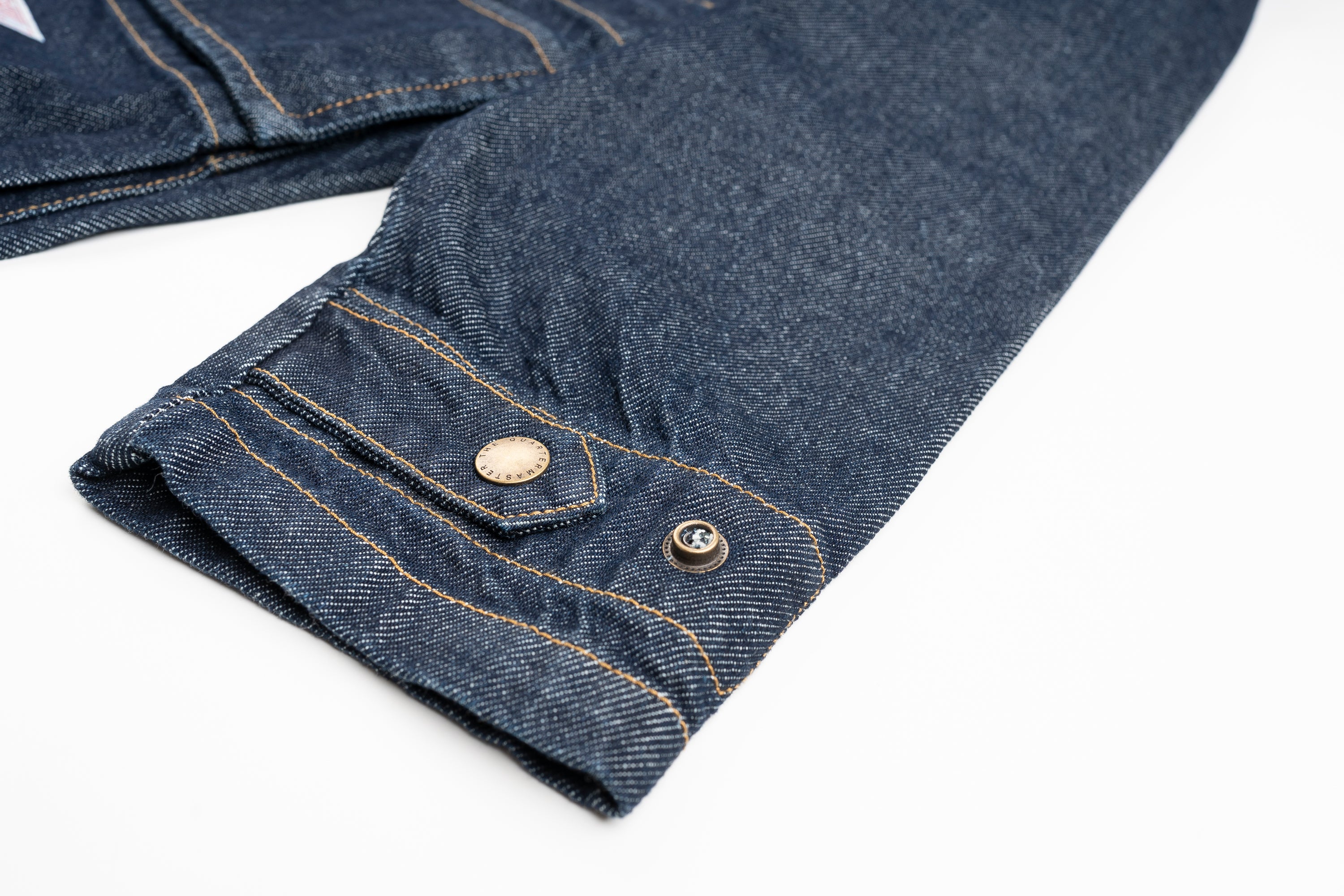 Dead-Stock Denim Parka "Curzio" [ONE WASHED]