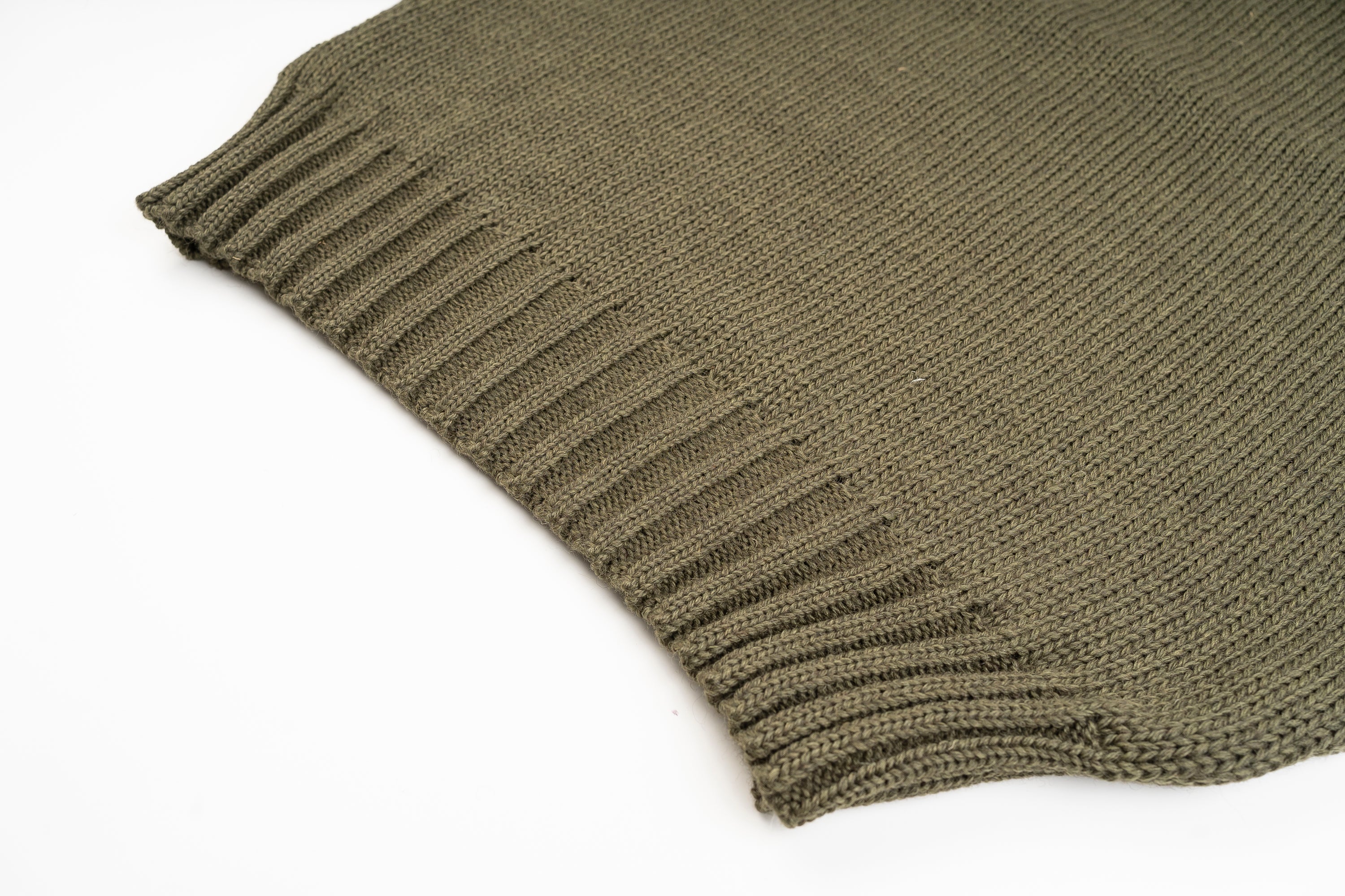 Nigel Cabourn - High neck knit Army