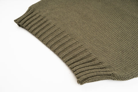 Nigel Cabourn - High neck knit Army
