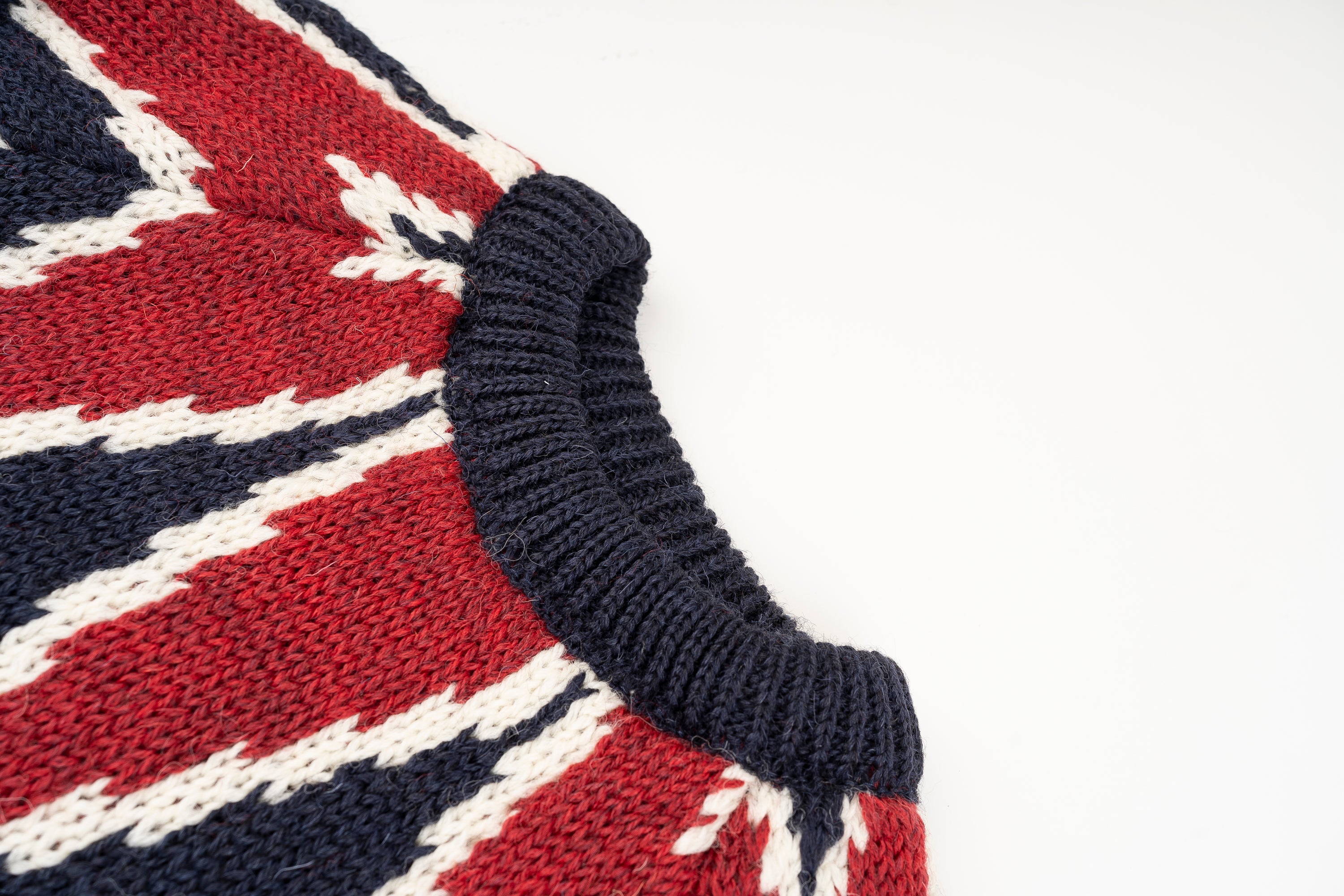 Nigel Cabourn - Key crew knit Navy