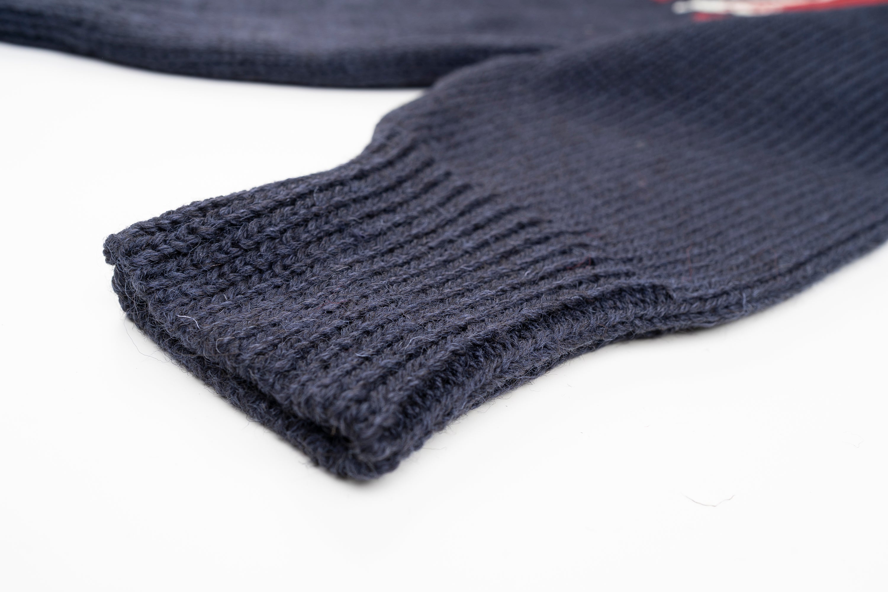 Nigel Cabourn - Key crew knit Navy