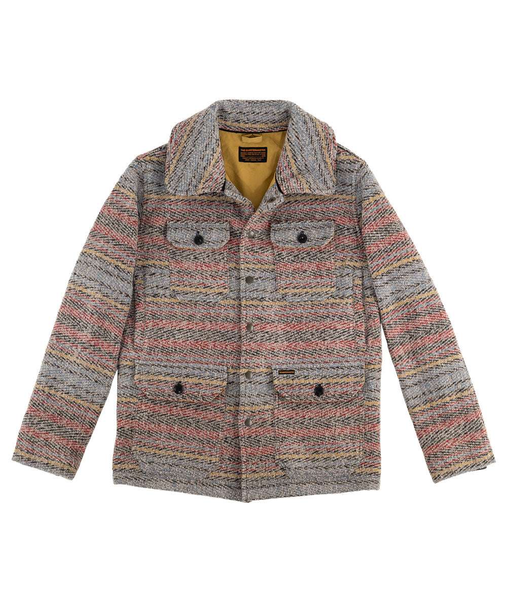 Hunter Jacket "Calvana" striped WHITE