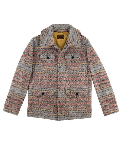 Hunter Jacket "Calvana" striped WHITE
