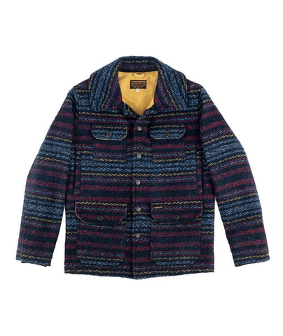 Hunter Jacket "Calvana" striped BLUE