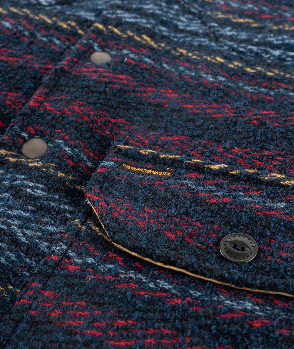 Hunter Jacket "Calvana" striped BLUE