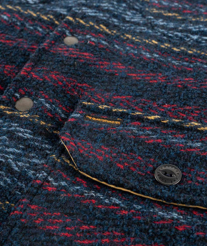 Hunter Jacket "Calvana" striped BLUE