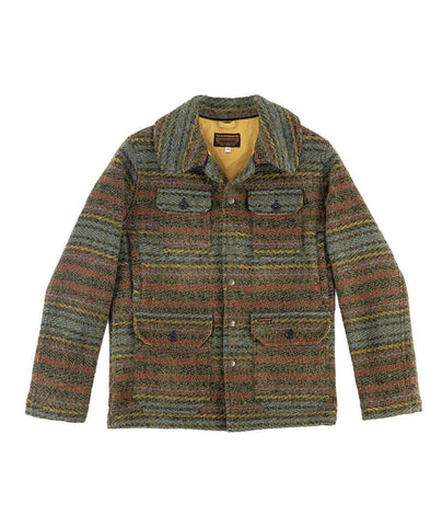 Hunter Jacket "Calvana" striped GREEN