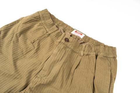 NEW French Chino elastico 100% Olive