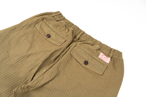 NEW French Chino elastico 100% Olive
