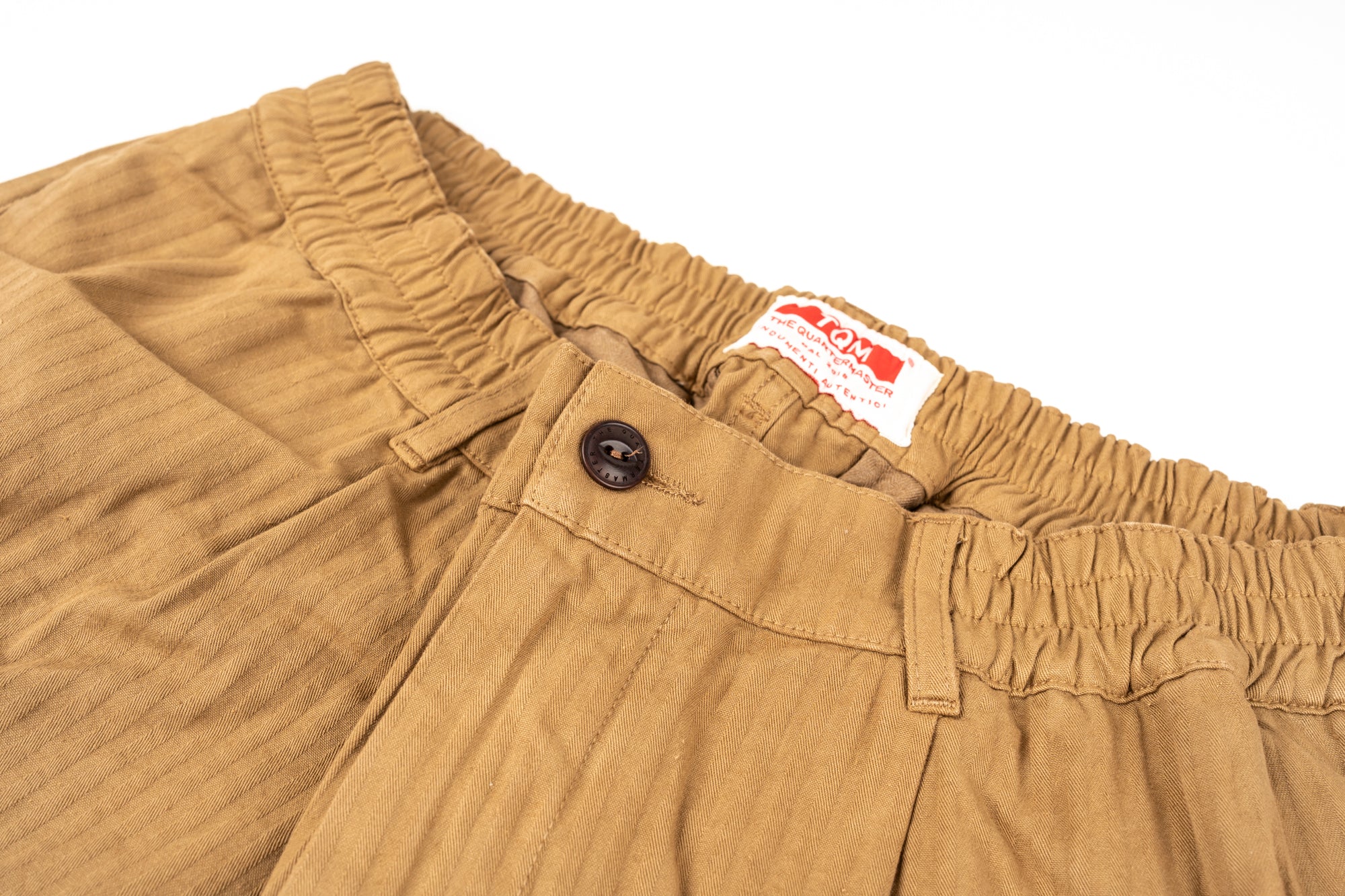 NEW French Chino elastico 100% Tobacco