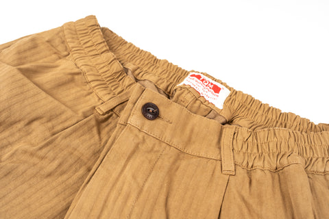 NEW French Chino elastico 100% Tobacco