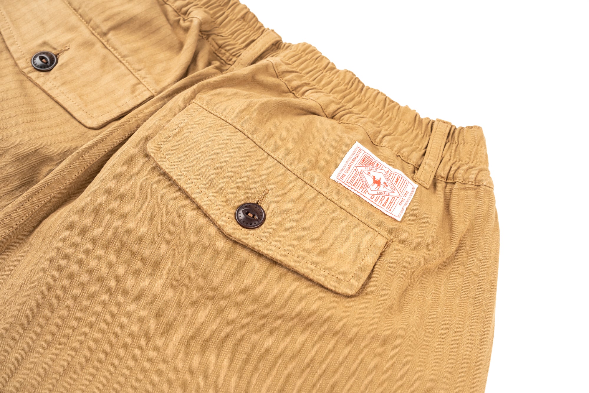 NEW French Chino elastico 100% Tobacco