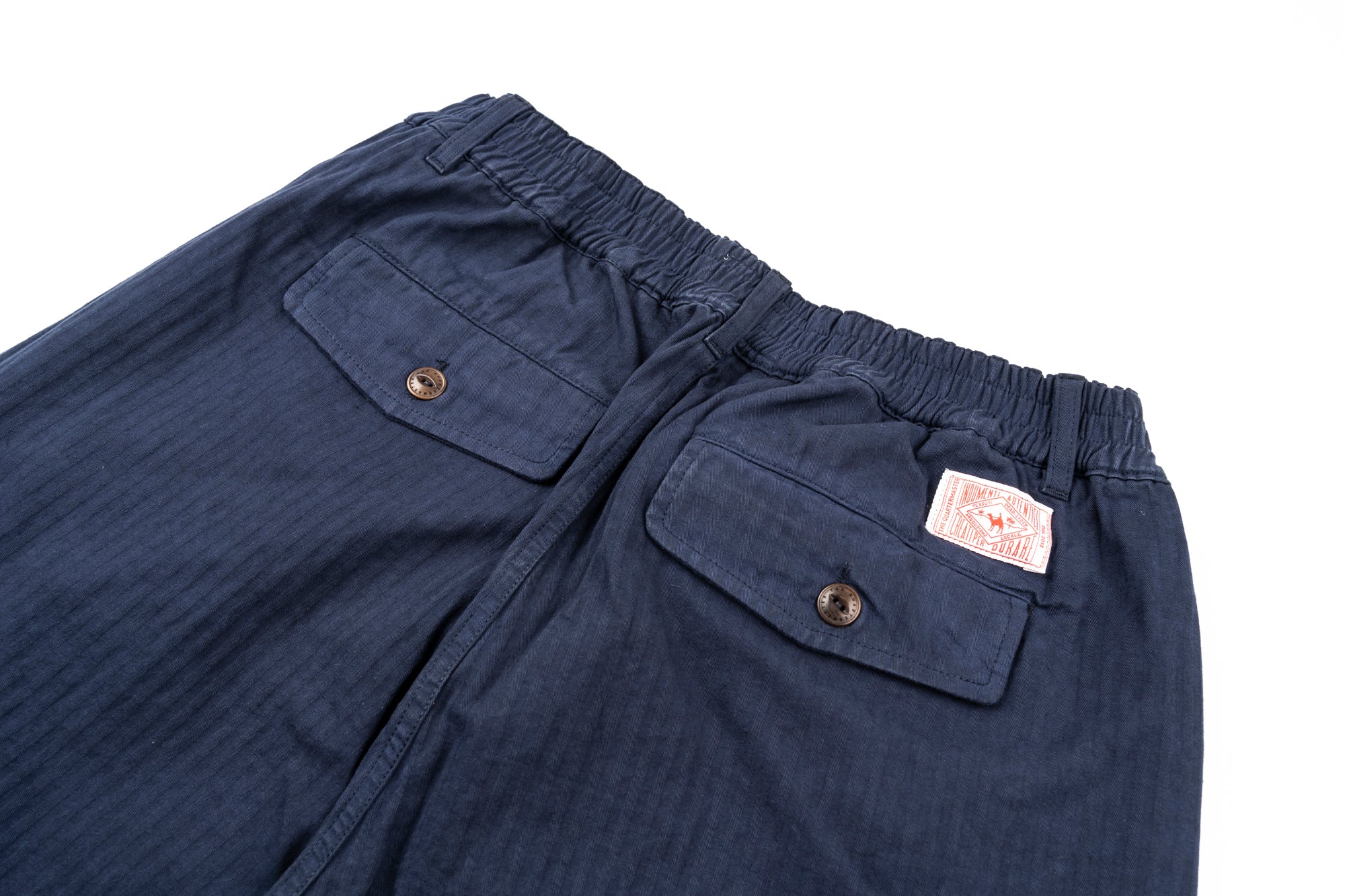 NEW French Chino elastico 100% Navy