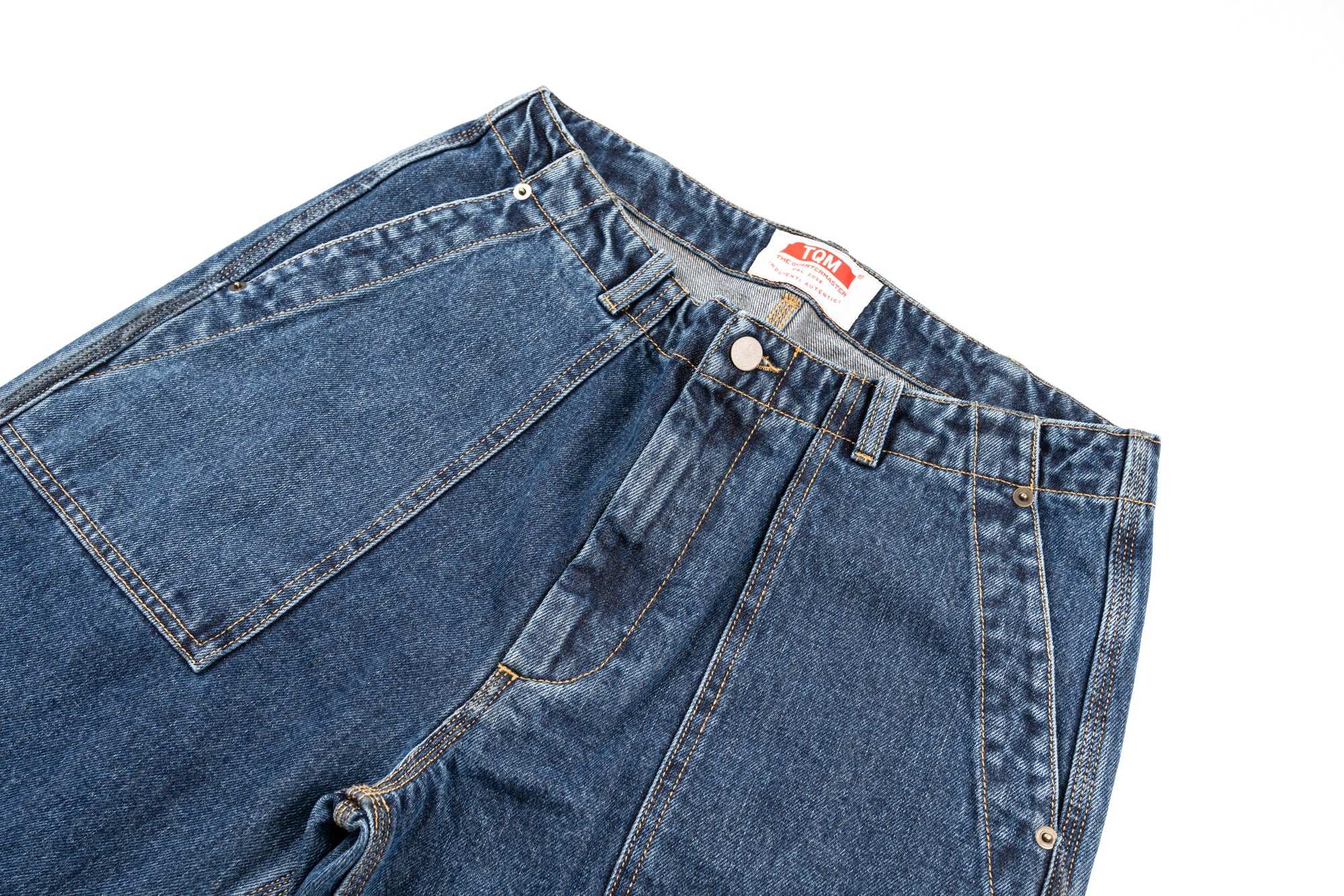 Fatigue Trousers dead-stock DENIM [stone-washed]