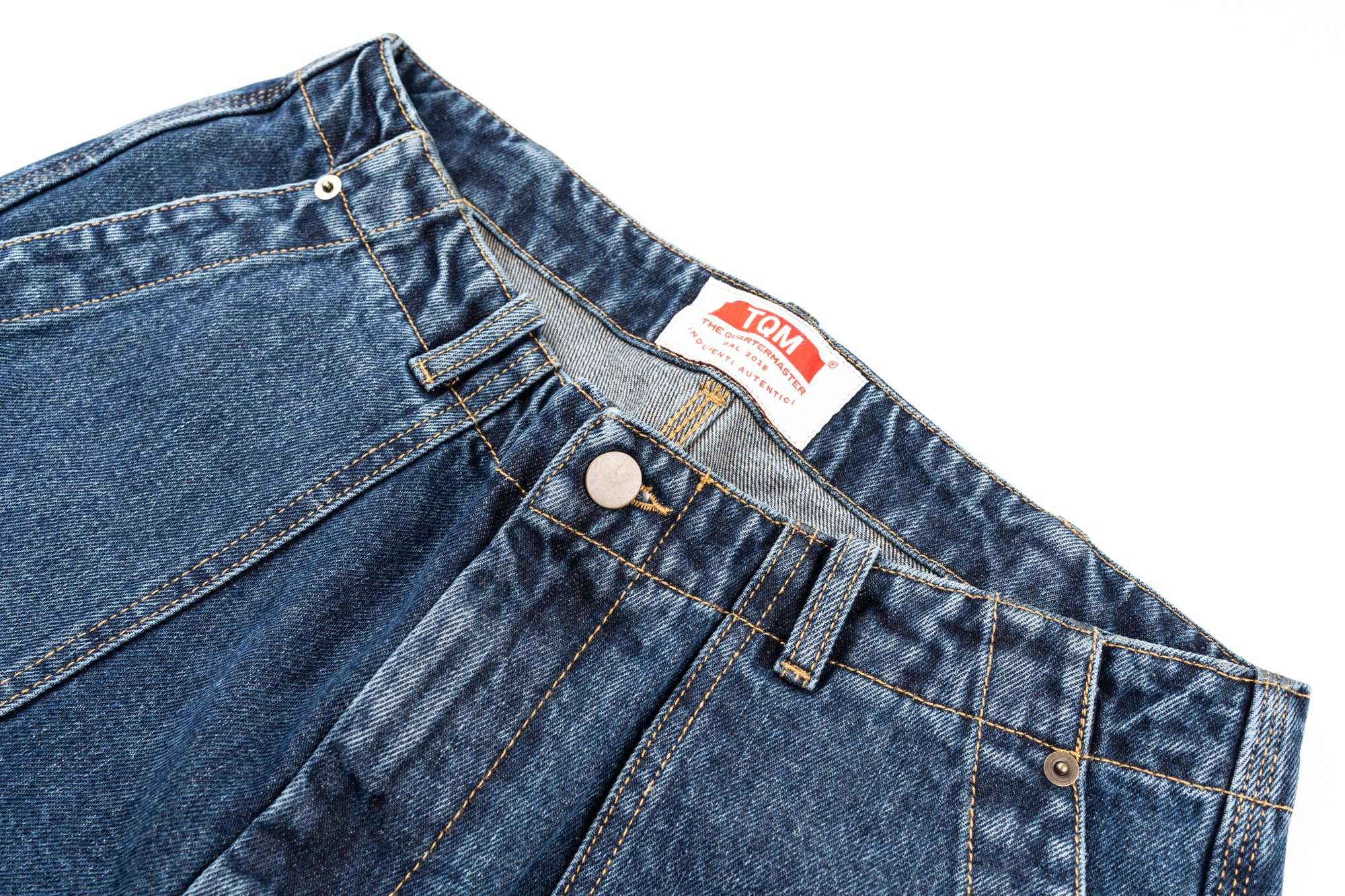 Fatigue Trousers dead-stock DENIM [stone-washed]