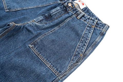 Fatigue Trousers dead-stock DENIM [stone-washed]
