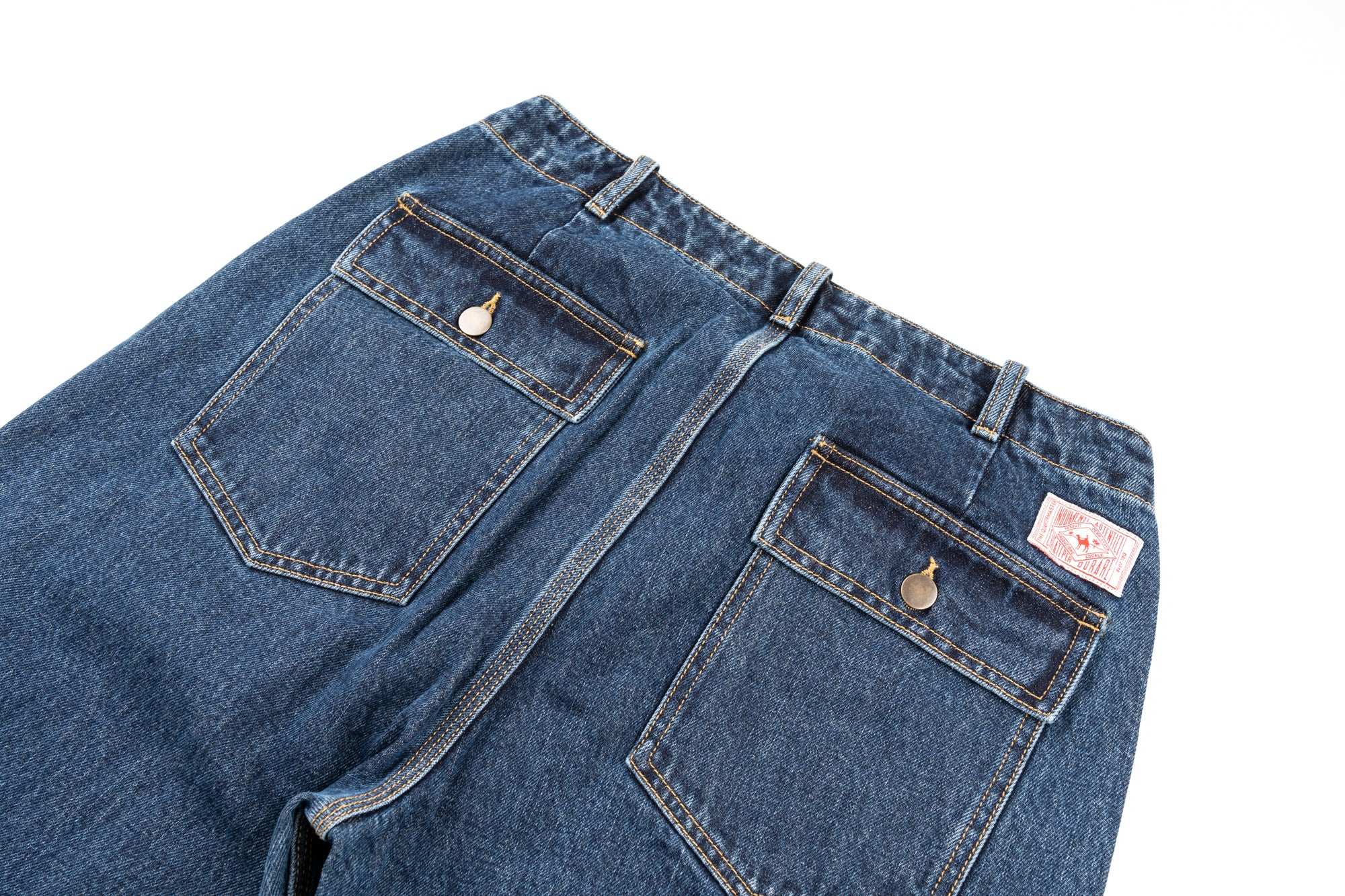 Fatigue Trousers dead-stock DENIM [stone-washed]