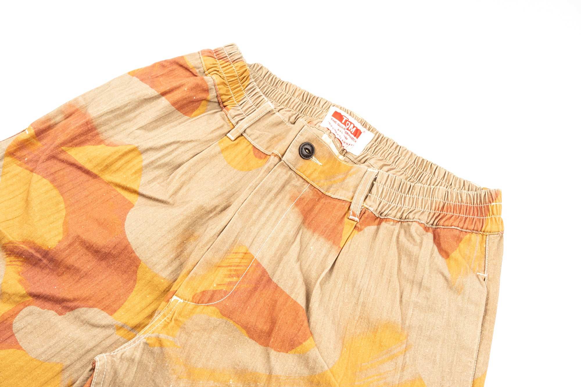 NEW French Chino elastico 100% cotone camo Brushstroke/M29