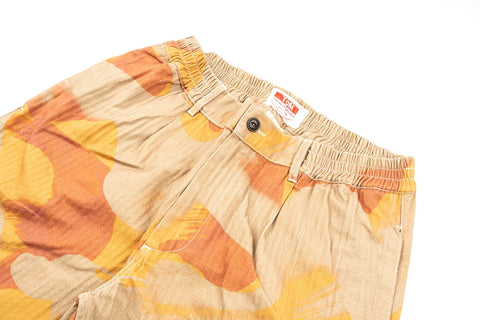 NEW French Chino elastico 100% cotone camo Brushstroke/M29