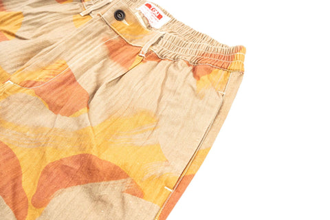 NEW French Chino elastico 100% cotone camo Brushstroke/M29