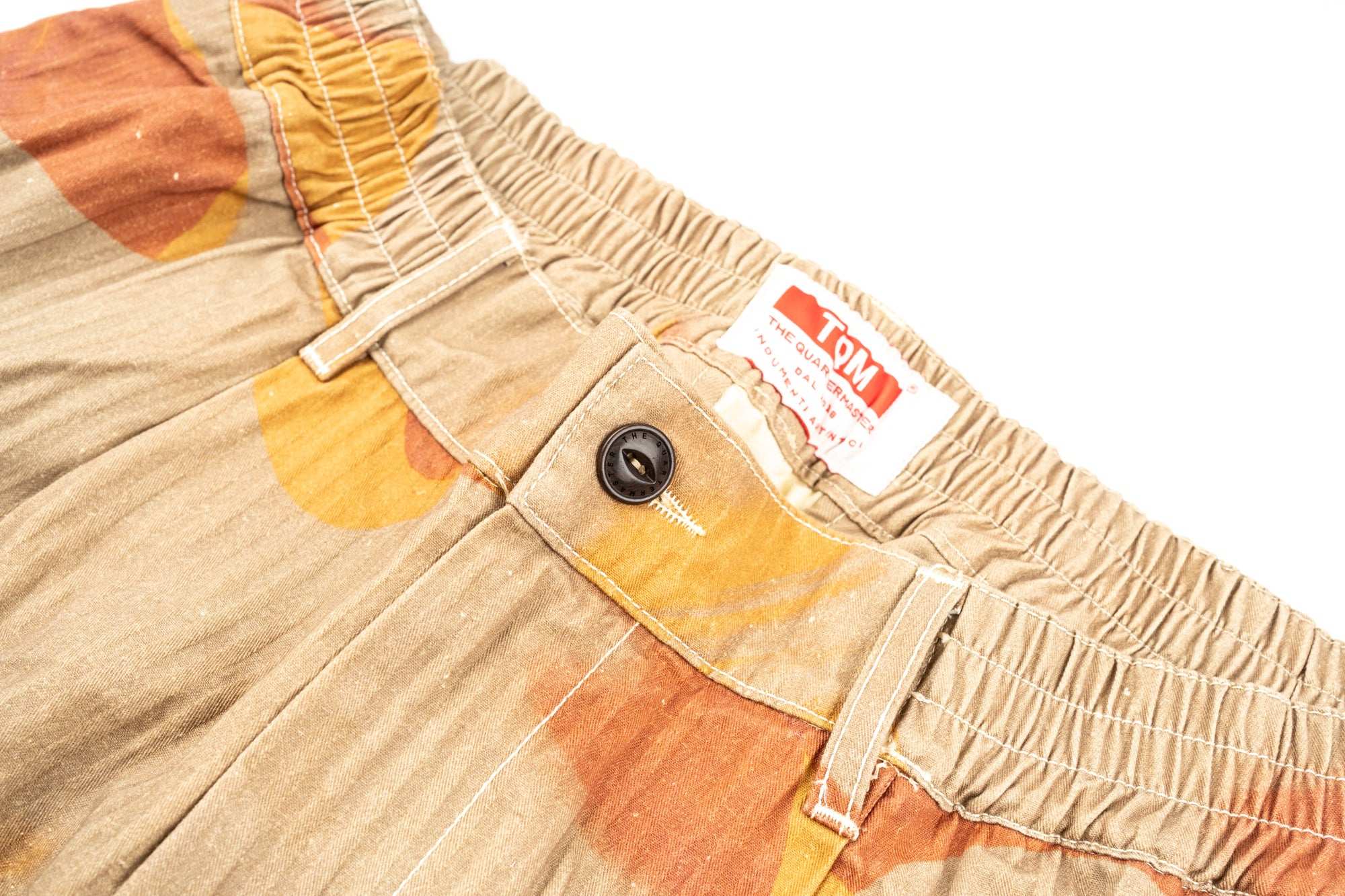 NEW French Chino elastico 100% cotone camo Brushstroke/M29