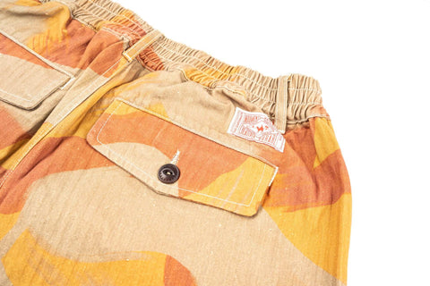 NEW French Chino elastico 100% cotone camo Brushstroke/M29
