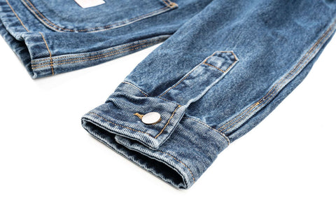 Iconic Work Jacket dead-stock DENIM [stone-washed]