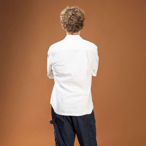 Work shirt WHITE 100% cotone Oxford