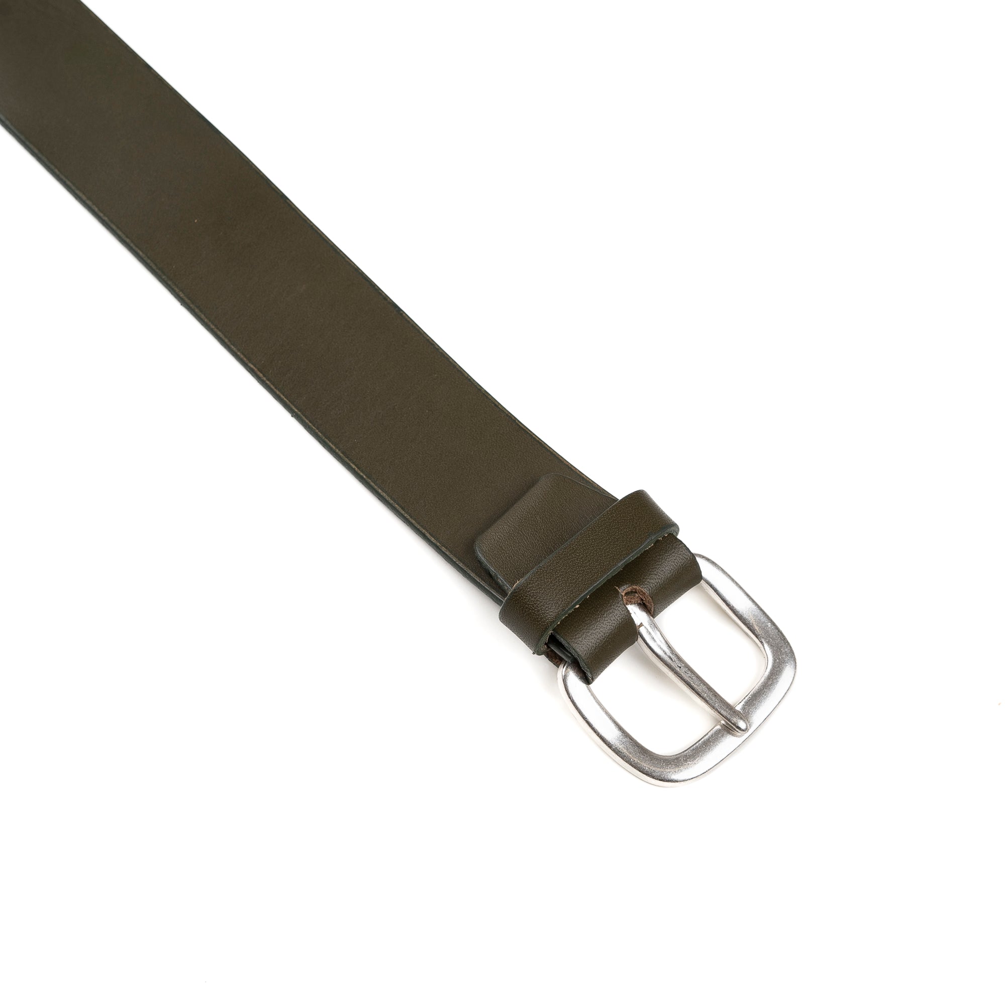 Alberto Luti x The Quartermaster Classic Belt GRIGIOVERDE
