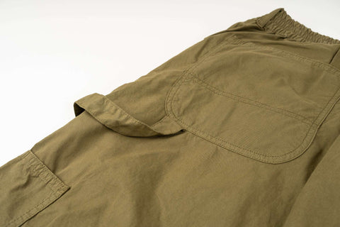 Meccanico Trousers OLIVE 100% cotone piuma
