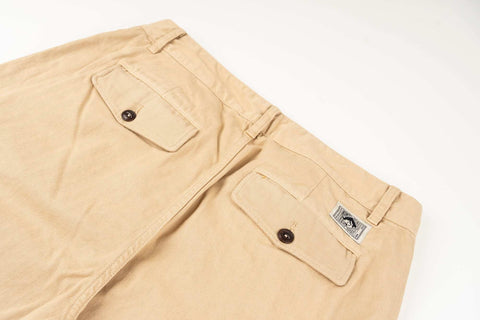 French Chino KHAKI 100% cotone HBT