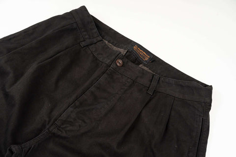 French Chino CHARCOAL 100% cotone HBT
