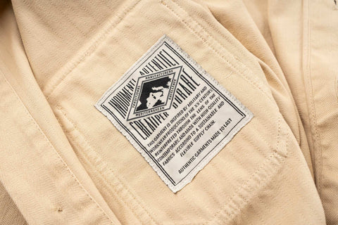 Italian Work Jacket 100% KHAKI cotone HBT