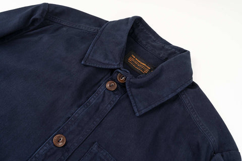 Iconic Work Jacket NAVY 100% cotone HBT