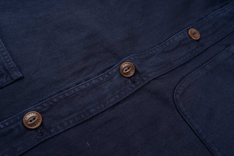 Iconic Work Jacket NAVY 100% cotone HBT