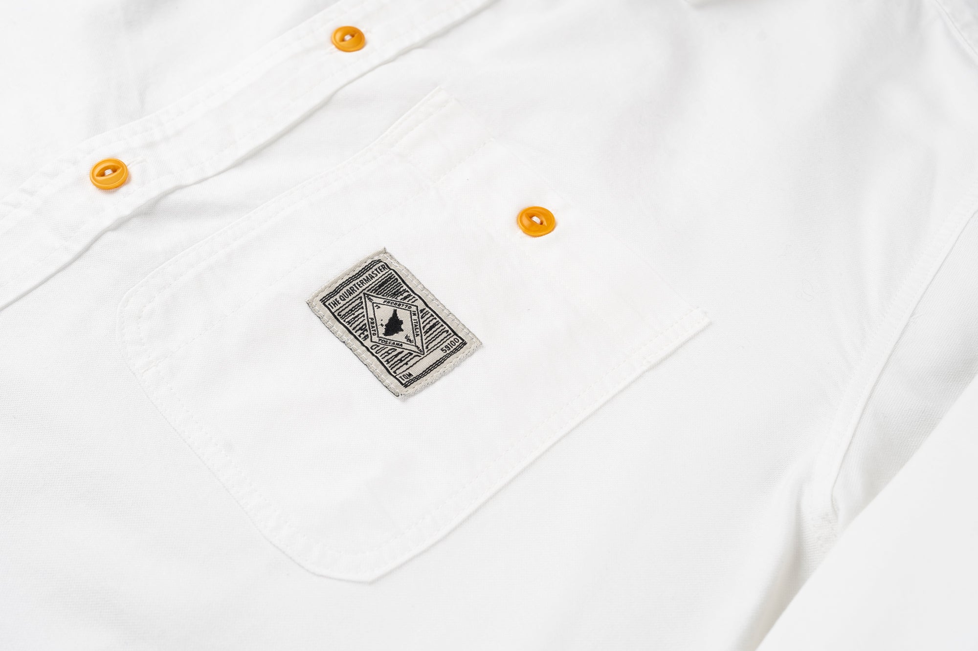 Work shirt WHITE 100% cotone Oxford