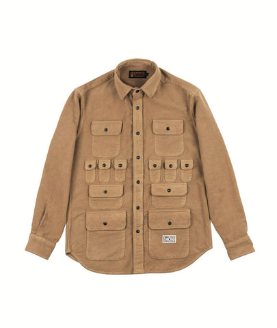 Dozen pockets moleskine shirt