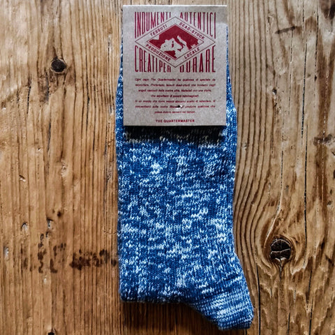 Calzini AZZURRI fatti in Toscana