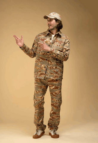 Re-Camo Work Jacket Tiger Stripes/M29