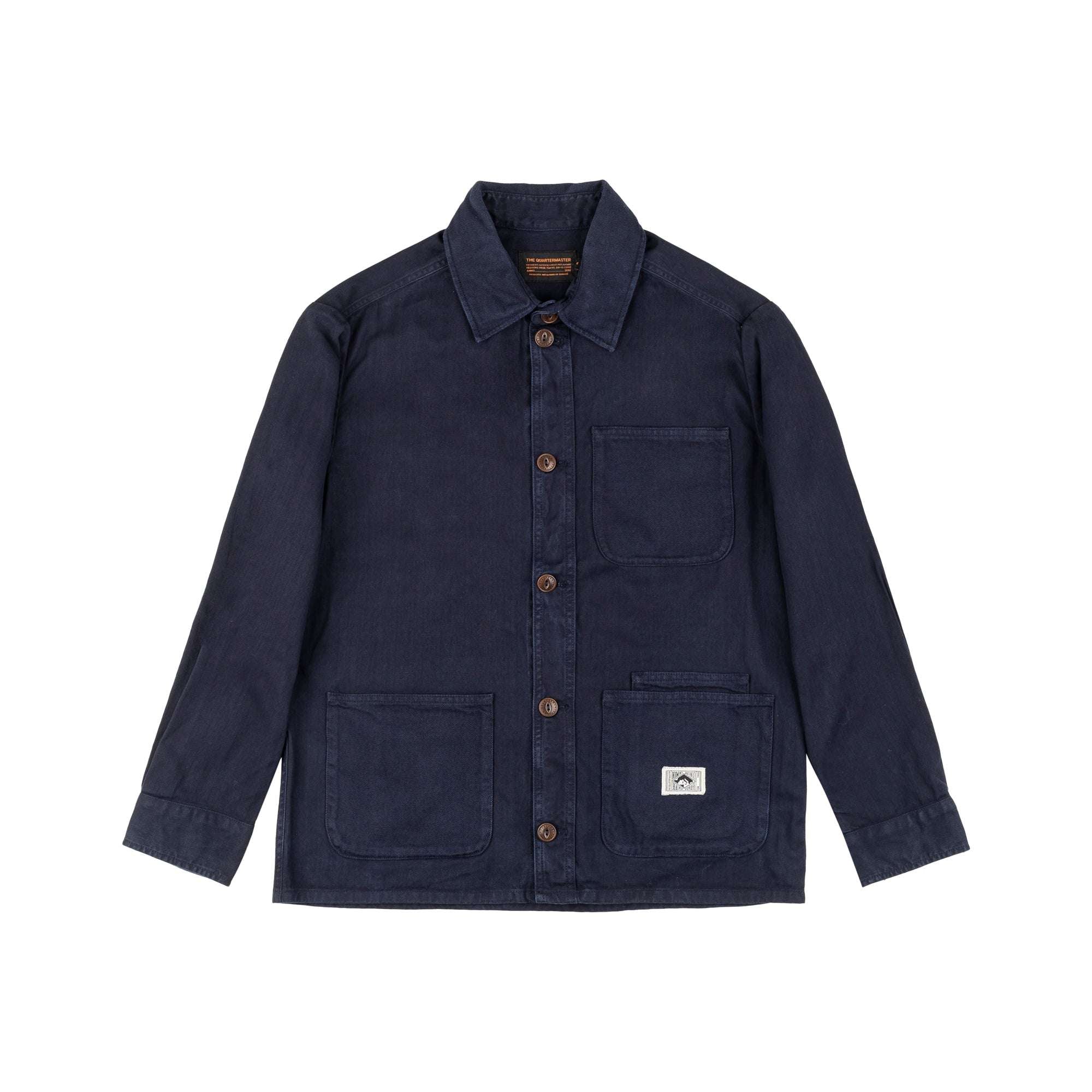 Iconic Work Jacket NAVY 100% cotone HBT