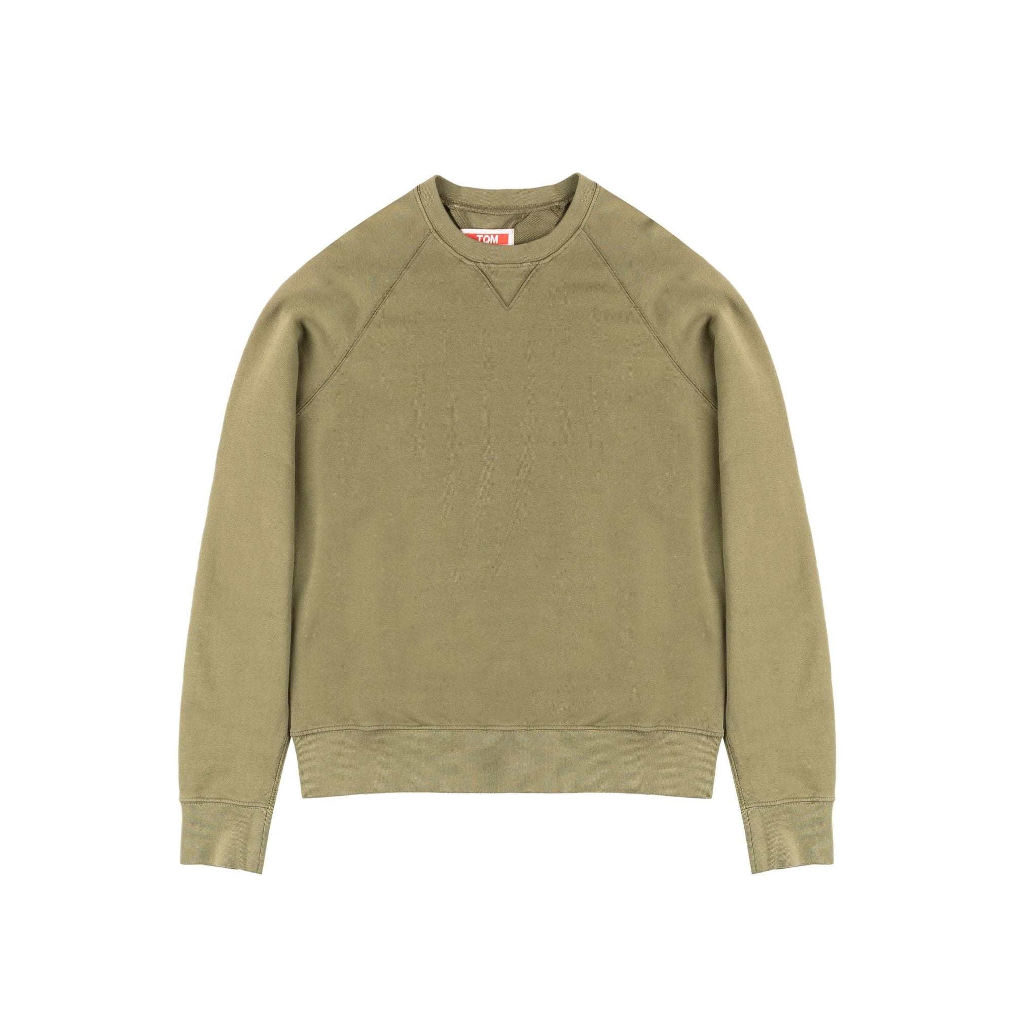Felpa OLIVE 100% cotone 440gr